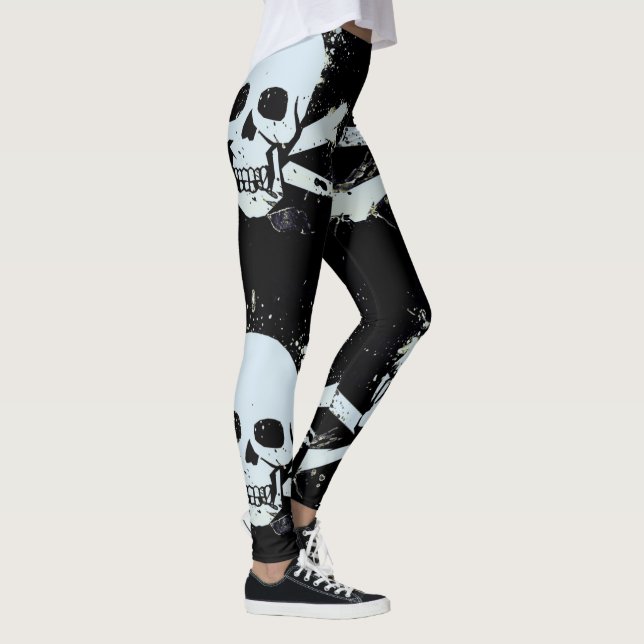 customisable skull leggings (Right)