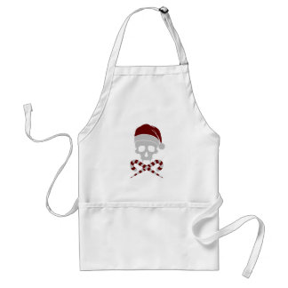 Customisable Skull Santa Claus Standard Apron