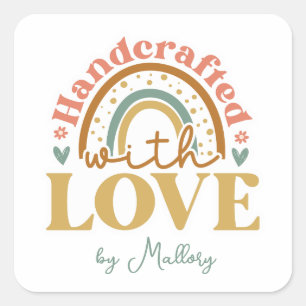 Customisable Small Business Thank You Stickers
