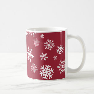 Customisable Snowflakes Coffee Mug