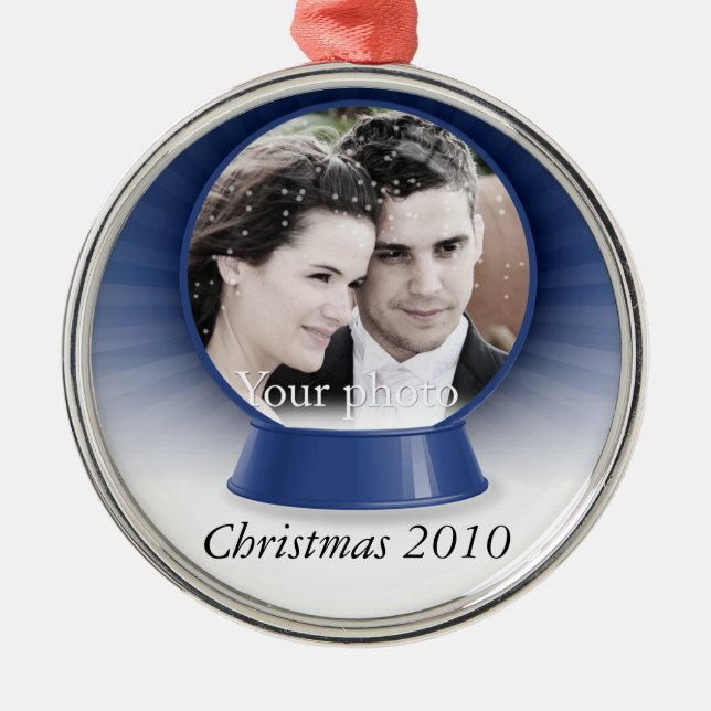 customisable snowglobe ornament (Front)