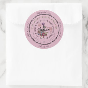 customisable soap label sticker large