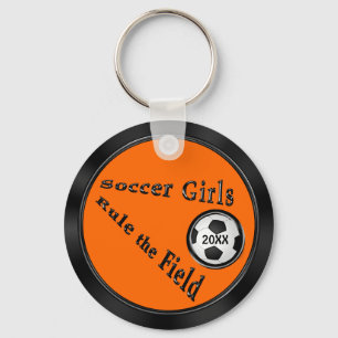 Customisable Soccer Goodie Bag Ideas, YOUR COLORS Key Ring