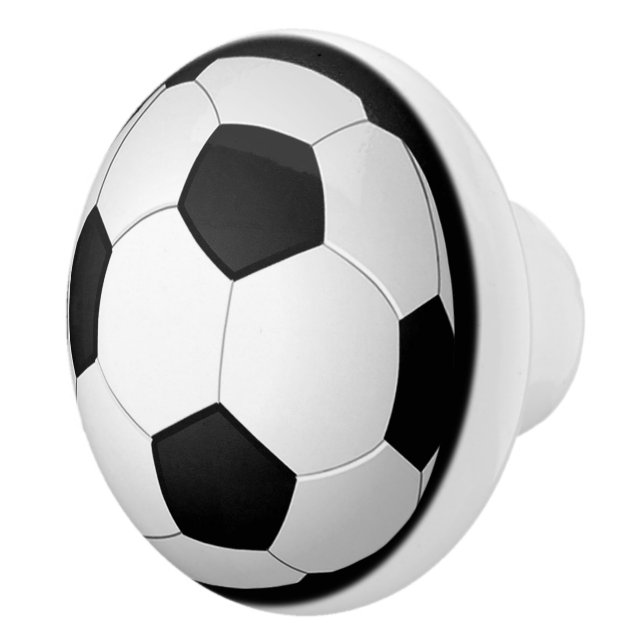 Customisable Soccer Knobs Soccer Bedroom Decor (Right)