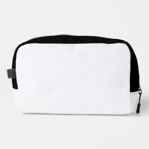 Customisable solid colour dopp kit