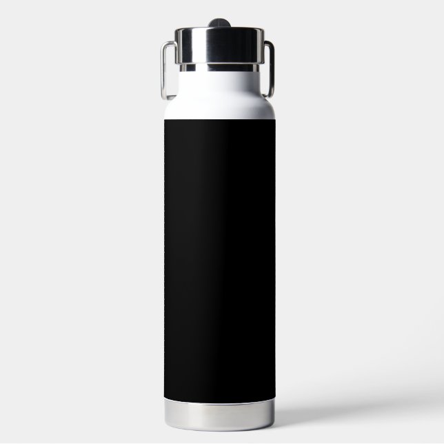 Customisable solid colour water bottle (Front)
