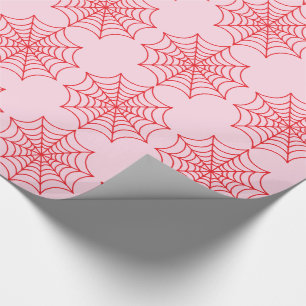 Customisable Spider Webs Wrapping Paper
