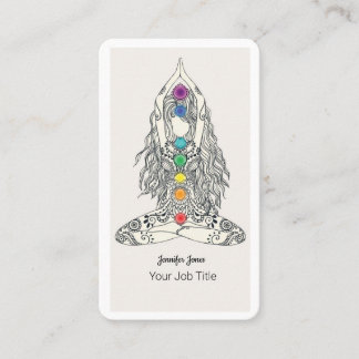 Customisable Spiritual Healing  Business Card