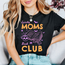 Customisable Spooky Moms Book Club Funny Halloween