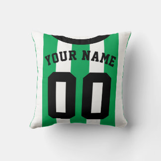 Customisable Sports Jersey Template Pillow, Soccer Cushion