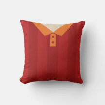 Customisable Sports Jersey Template Pillow, Soccer