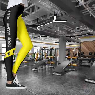 Customisable Sports NAME Leggings