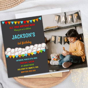 Customisable Sports Party Invitations for Kids