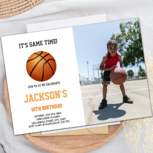 Customisable Sports Party Invitations for Kids