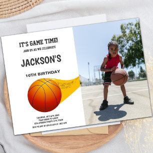 Customisable Sports Party Invitations for Kids