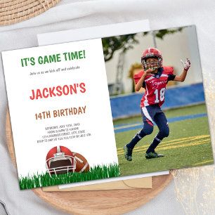 Customisable Sports Party Invitations for Kids