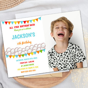 Customisable Sports Party Invitations for Kids