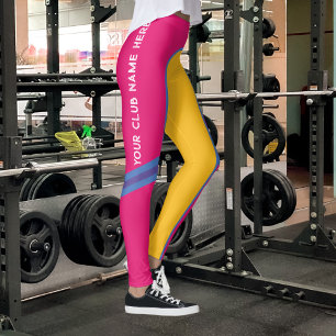 Customisable Sports Your NAME/Your CLUB Leggings