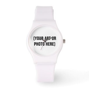 Customisable Sporty Watch (White)