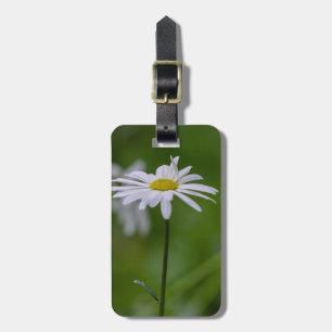 Customisable Spring Daisy Luggage Tag