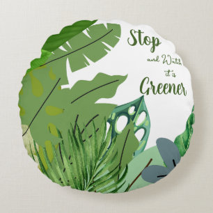 Customisable Spring Round Pillow