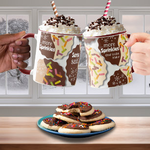 Customisable Sprinkle Cookie Holiday Mug