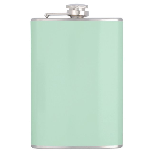 Customisable Stainless Steel Hip Flask (Front)
