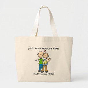 Customisable Stick Family Bag