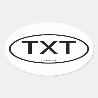 Customisable Sticker [hometown sticker]