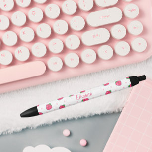 Customisable Strawberry Fun Pen
