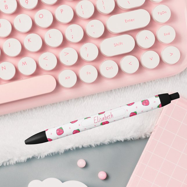 Customisable Strawberry Fun Pen (Creator Uploaded)