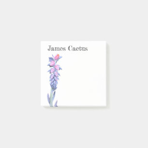 Customisable Succulent Bloom Post-it Notes