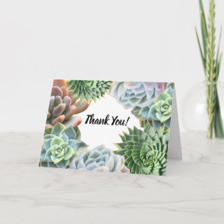 Customisable Succulent Greeting Card
