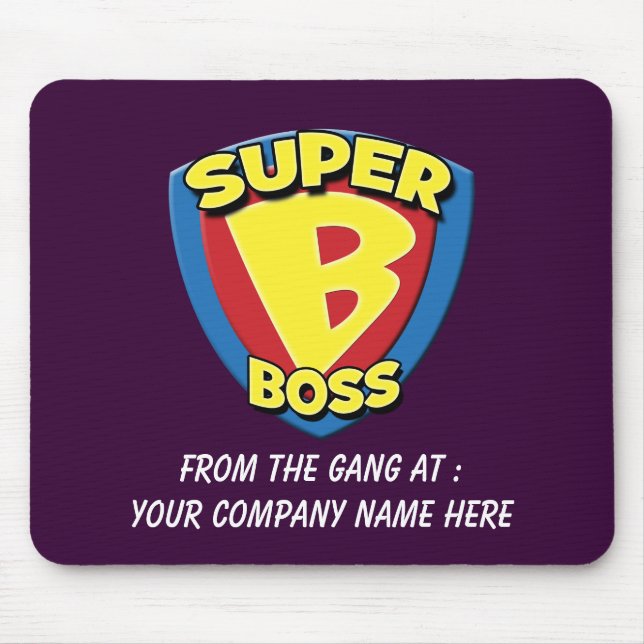 Customisable Super Boss Mousepad (Front)