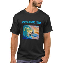 Customisable surfer's t shirt