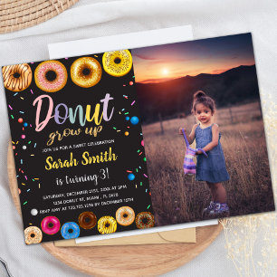 Customisable Sweet Party Invitations for Kids