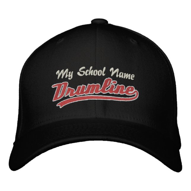 Customisable Swoosh Drumline Embroidered Hat (Front)