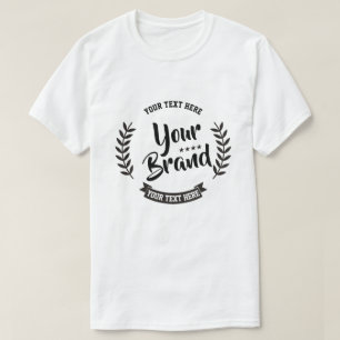 Customisable T-shirt, Create Your Own Brand T-Shirt