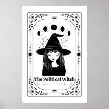 Customisable Tarot Feminist Witch Political Zodiac