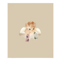 customisable tater tot cat poster