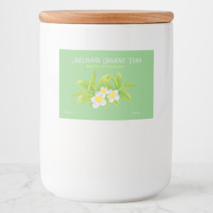 Customisable Tea and Tea Blend Food Labels