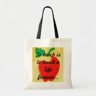 Customisable Teacher Tote Bag