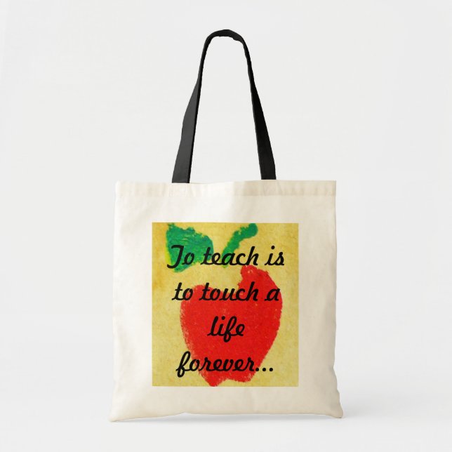 Customisable Teacher Tote Bag (Front)