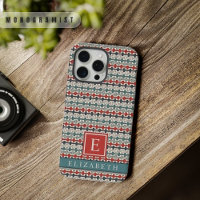 Customisable Teal Blue Green Red Grey Aztec