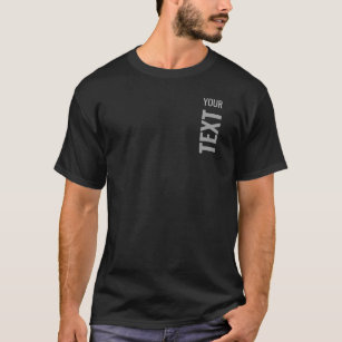 Customisable Template Add Your Text Here Men's T-Shirt