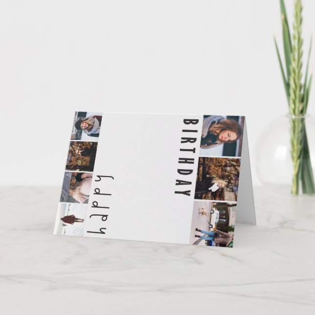 Customisable Template Birthday Card (Front)