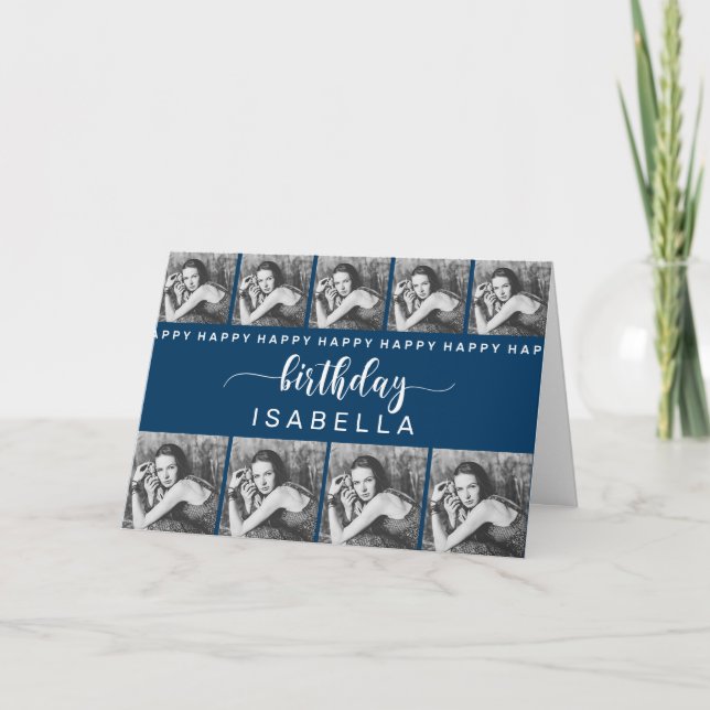 Customisable Template Birthday Card (Front)