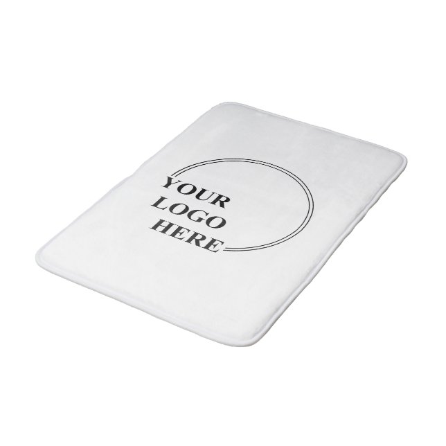 Customisable Template Create Your Own Gift Idea  Bath Mat (Angled)