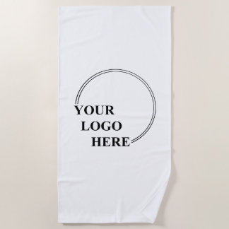 Customisable Template Create Your Own Gift Idea  Beach Towel