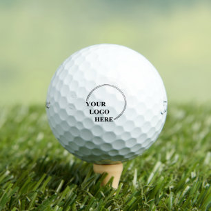 Customisable Template Create Your Own Gift Idea Golf Balls